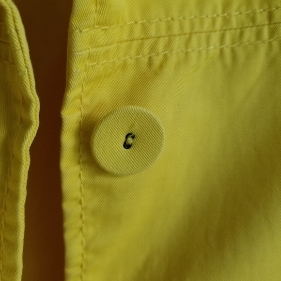 🧥JOE FRESH BRIGHT YELLOW LIGHT JACKET - Picture 3 of 10